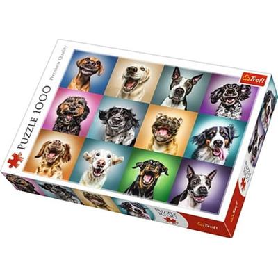 Puzzles - '1000' - Lustige Hunde Porträts