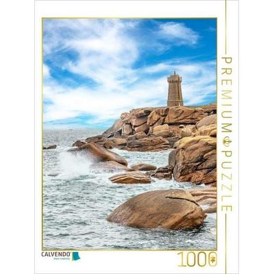 CALVENDO Puzzle Phare de Ploumana'h | 1000 Teile Lege-Größe 64x48cm Foto-Puzzle für glückliche Stunden