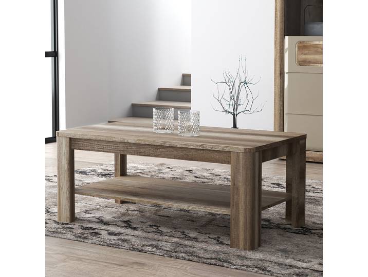 Couchtisch Opete 110 x 45 x 60cm Braun