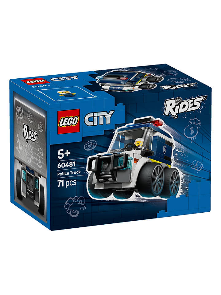 LEGO® City: Coole Flitzer – Polizei-Truck - ab 5 Jahren - onesize