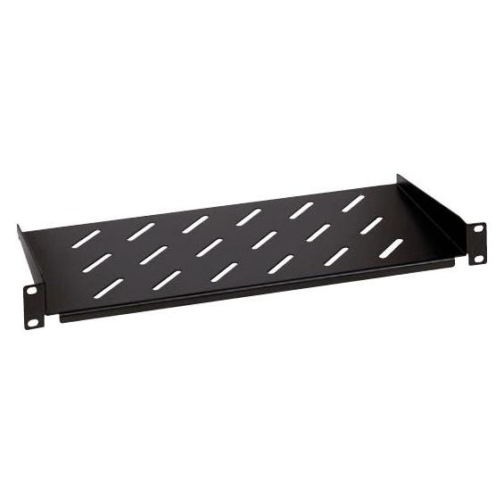 Legrand Linkeo fixed shelf flagged on 2 uprights 19 inches 2U deep (646501)