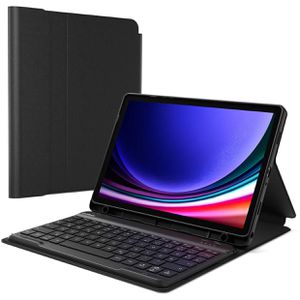Inateck Tablet-Hülle N0028, schwarz, für Samsung Galaxy Tab A9+, mit Tastatur