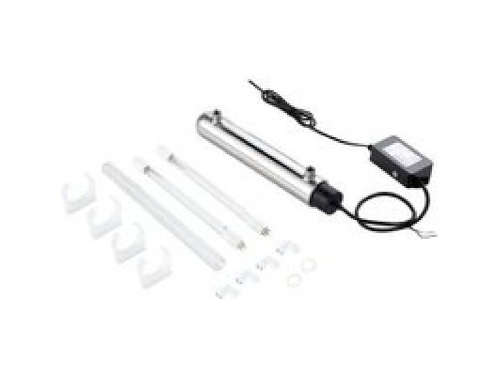 VEVOR UV-Wasserreiniger 3,785 L/min vielseitiger Ultraviolett-Wasserreinigerfilter mit Edelstahlgehäuse, UV-Wasserfilter für das ganze Haus mit Quarzhülle, geeignet zum Duschen/Trinken/Reinigen