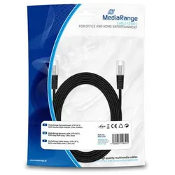 Netzwerk-Patch-Kabel CAT6, RJ45, schwarz, 5m