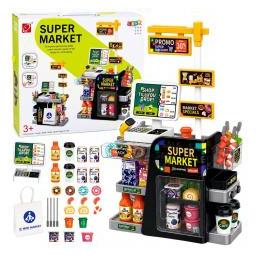 Lean Toys Supermarkt, Kassenscanner, 65-teiliger Spender (71946637)