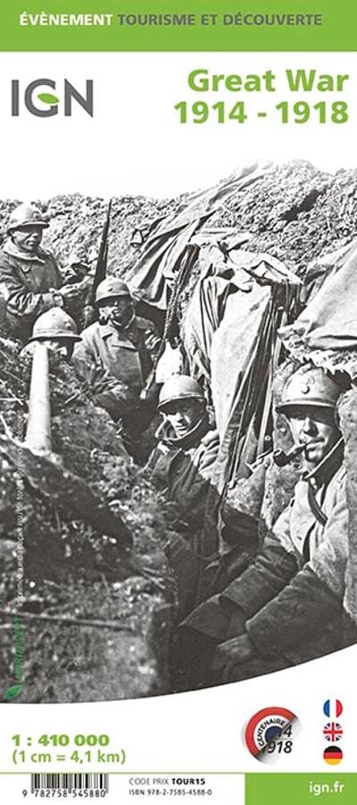 Carte historique - Grande Guerre 1914-1918   IGN