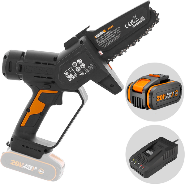 Worx WG326E - Élagueuse sur batterie - 20 V 4 Ah
