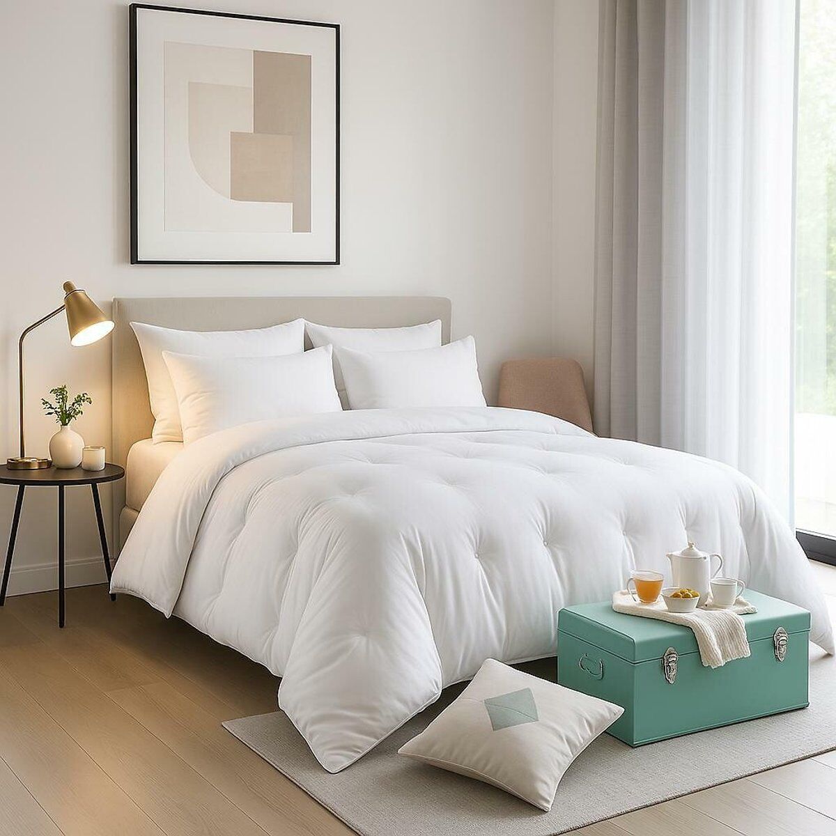 LESTRA Couette synthétique 4 saisons Quallofil Air, LESTR
