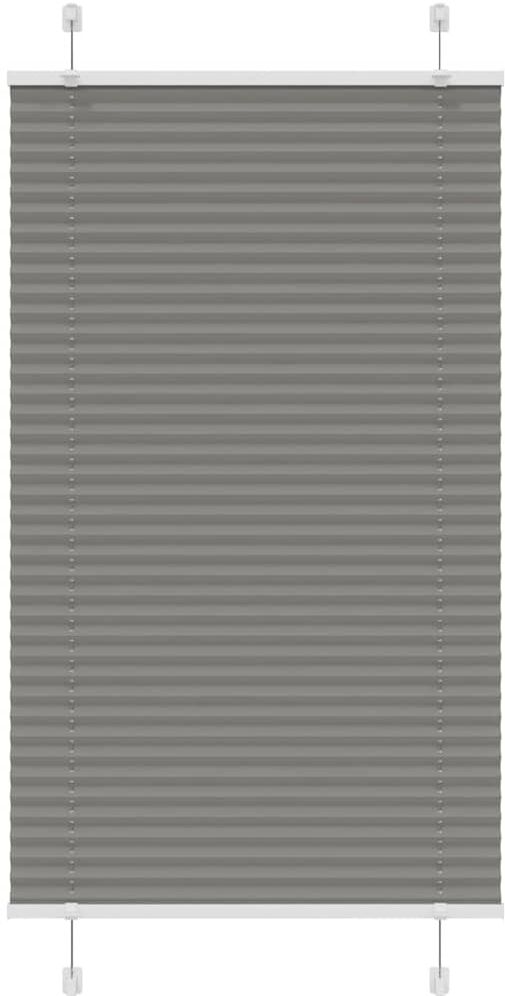 vidaXL Store plissé anthracite 75x100 cm largeur du tissu 74,4 cm