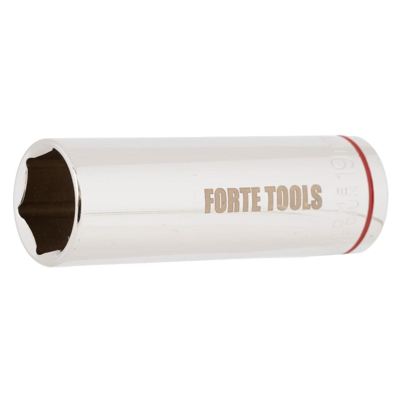 Forte tools SOCKET 1/2 19MM LONG (19 mm) (49230535)