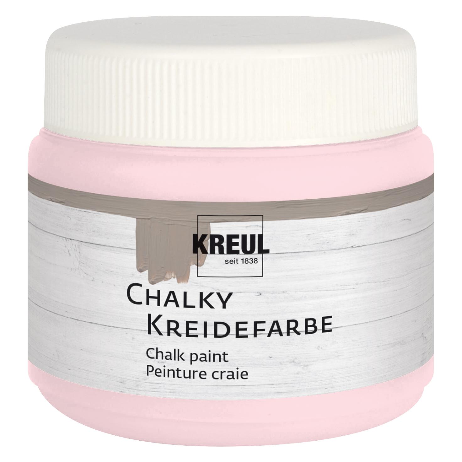 Kreul Kreidefarbe Chalky, Mademoiselle Ros', 150 ml (150 ml) (75313)