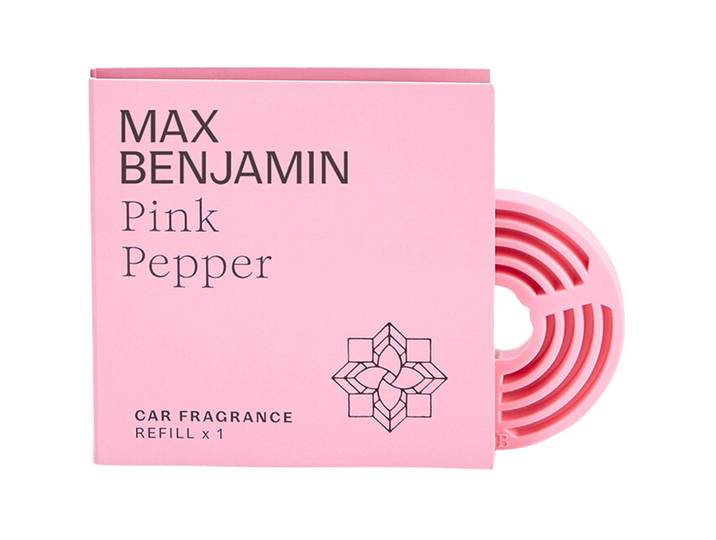 Autoduft Max Benjamin pink Kunststoff/Metall Pfeffer - Autoduft