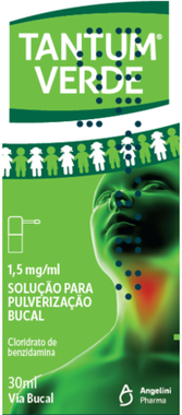 Pulverizador Bucal Tantum Verde a 0.15% 30 ml