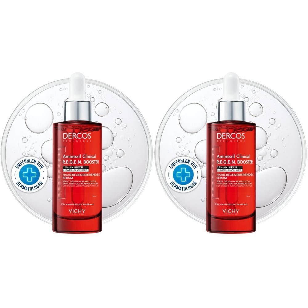 Vichy Dercos Aminexil Clinical R.e.g.e.n. Booster Kopfhautserum x2 2x90 ml Flüssigkeit