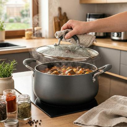 Florina Nordica aluminium kookpan, 20 cm, 3 liter