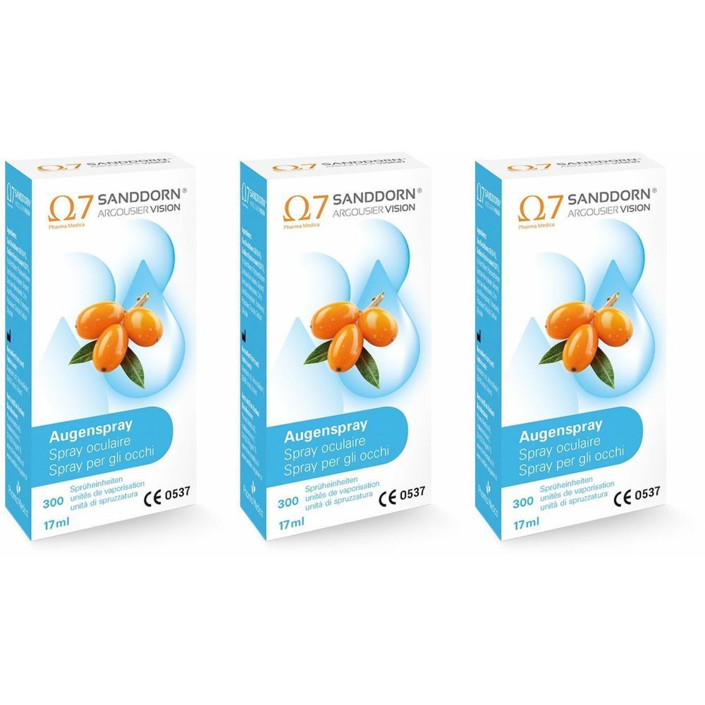 Oculea Sanddorn Argousier Vision Augenspray 17 ml x3 3x17 Dosierspray