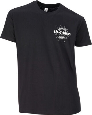 Thomann T-Shirt Black XXL Schwarz