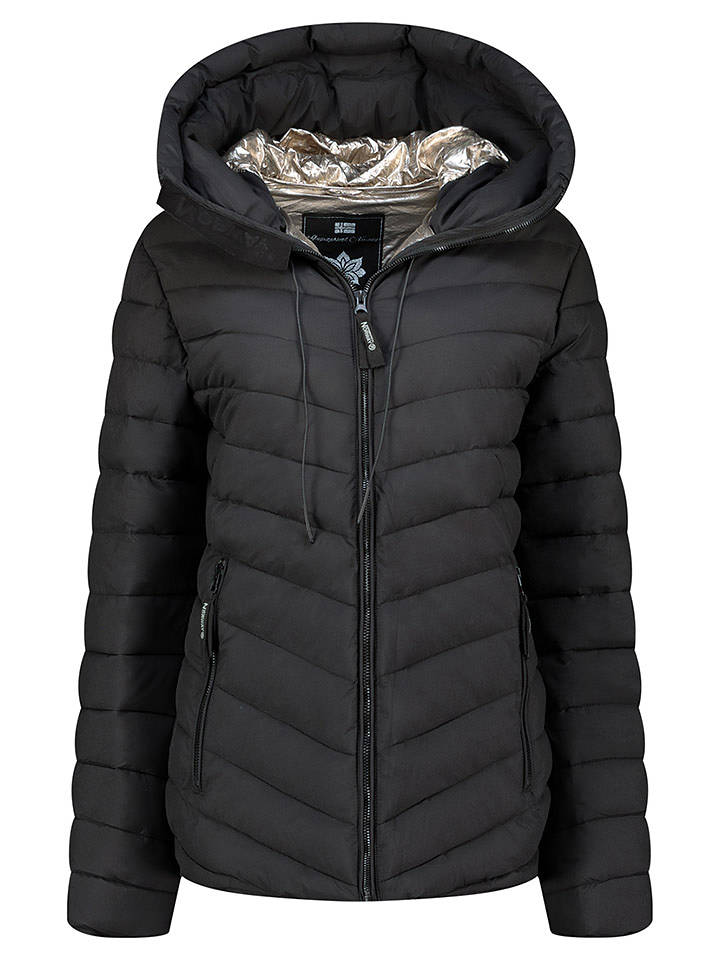 Geographical Norway Steppjacke "Amandine" in Schwarz - 3XL