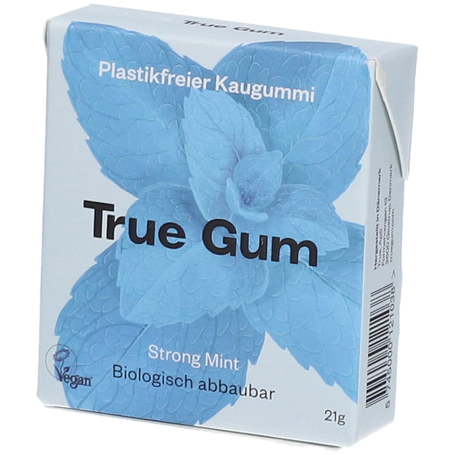 True Gum - Strong Mint, 21g 21 g Kaugummi