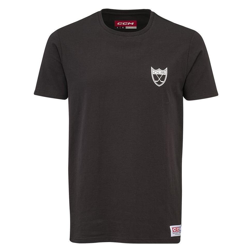Outerstuff CCM Monochrome SS Tee E SR T-Shirt (Schwarz, L) (L) (Outerstuff)