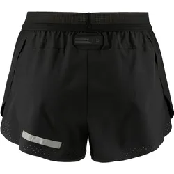 Craft, Damen, Sporthose, Women's Pro Hypervent Split Shorts 2 (XS), Schwarz