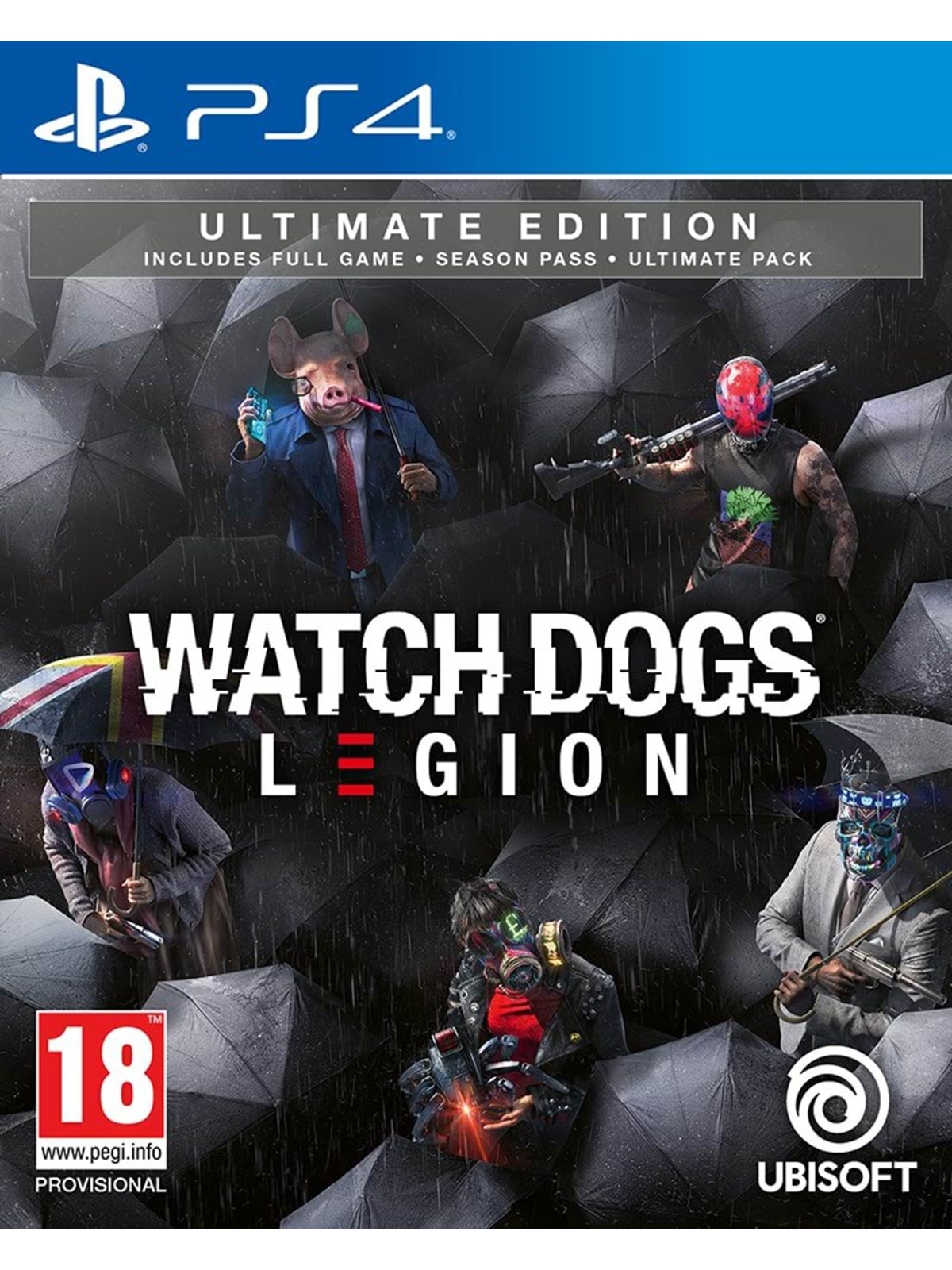 Watch Dogs: Legion (Ultimate Edition) - Sony PlayStation 4 - Action - PEGI 18