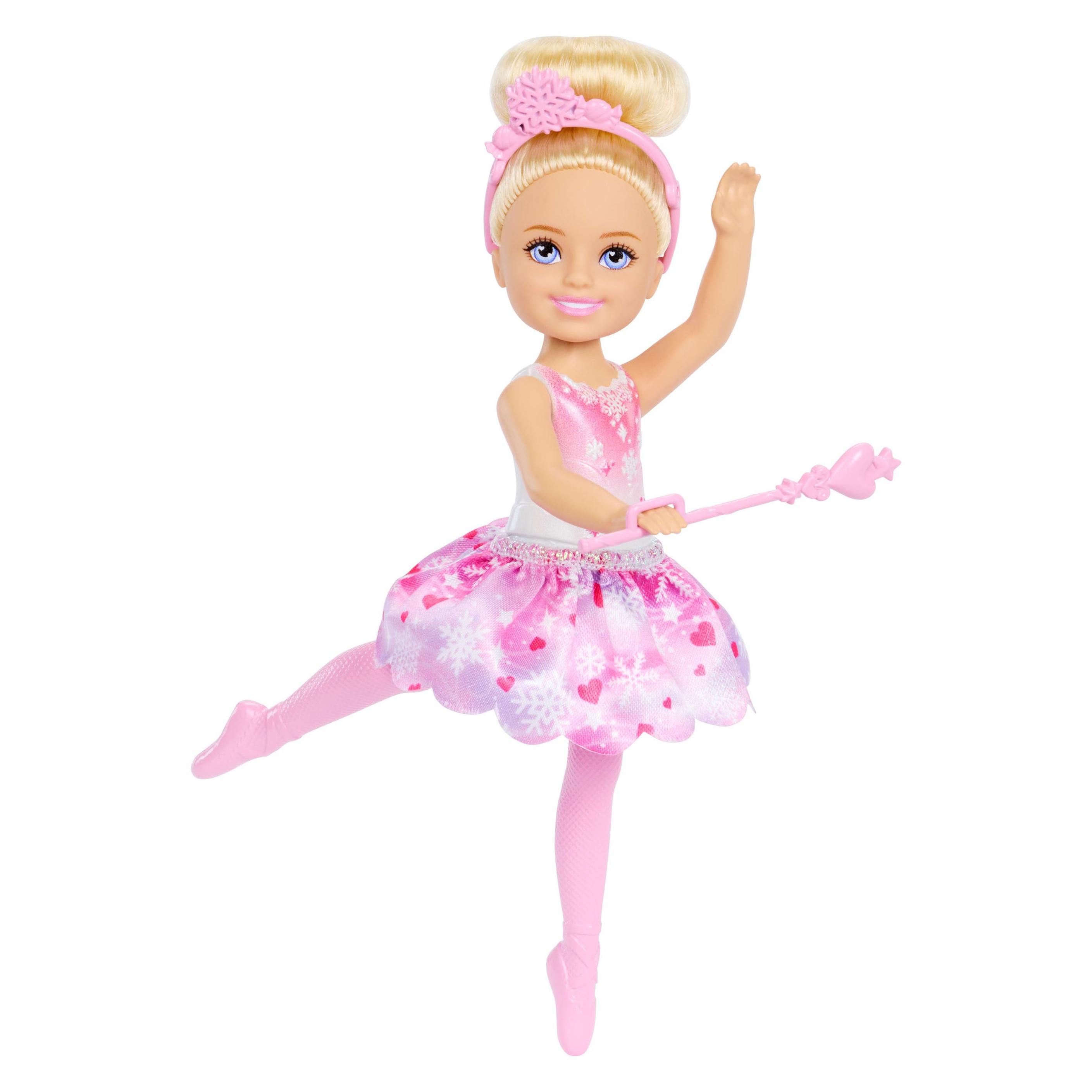 0 Barbie Chelsea Nutrcracker Snowfairy - White (JNB00)