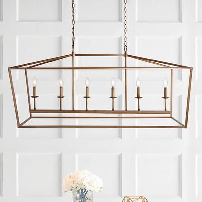 "Addie Pendant Light - Antique Gold, 49"" Antique Gold - Grandin Road"