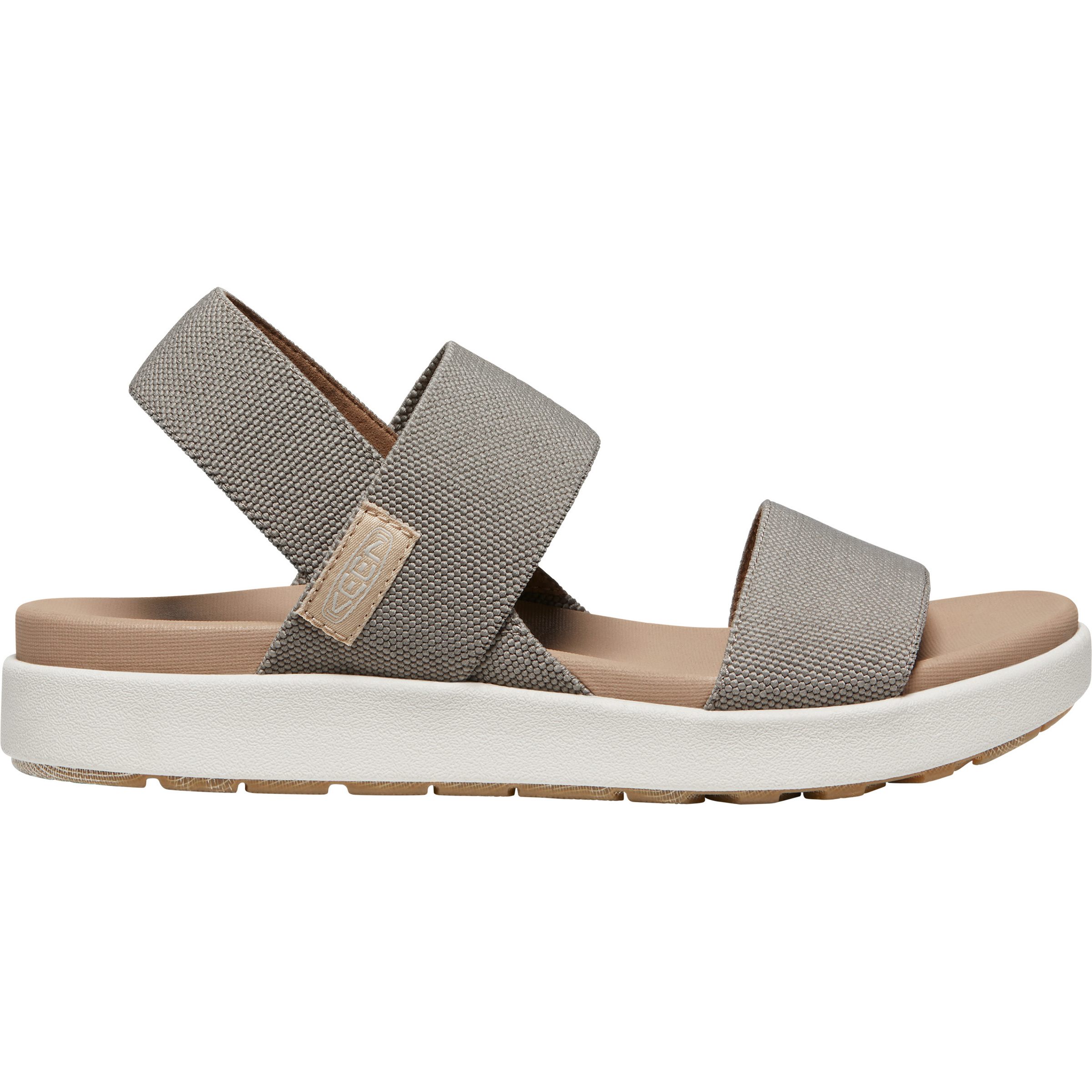 Keen Elle Backstrap Sandale Damen Sandalen grau Größe 37.5 Lifestyle Schnell trocknend