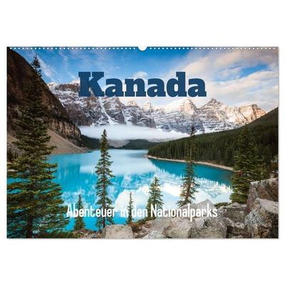 Kanada - Abenteuer in den Nationalparks (Wandkalender 2027 DIN A2 quer), CALVENDO Monatskalender