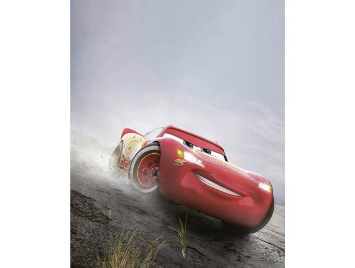 Disney Fototapete Cars Shine, Mehrfarbig, Cartoon, 200x250 cm, Tapeten & Wandverkleidungen, Fototapeten