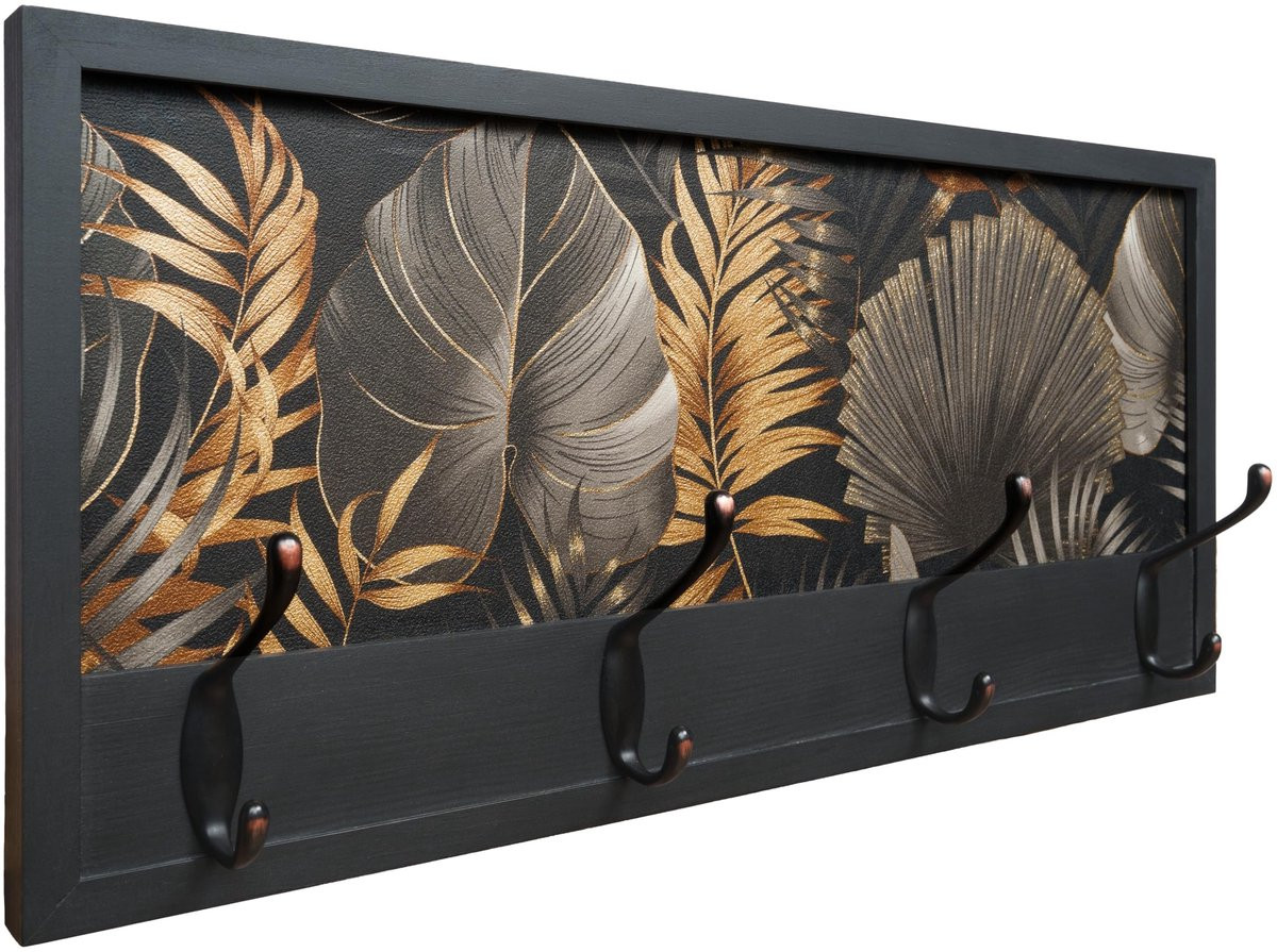Jungle Glam Houten Wandkapstok met 4 Haken