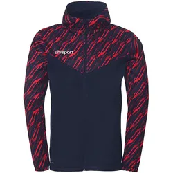 uhlsport Progressive 28 Multi Kapuzenjacke Herren marine/rot S