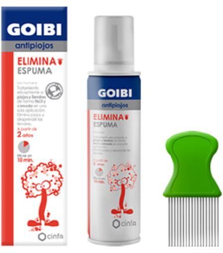 Goibi Parasite Foam 125ml + Lice Comb