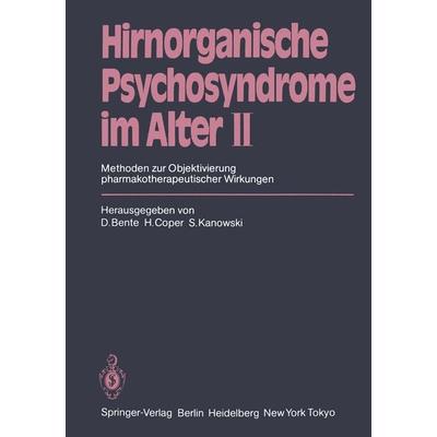 Hirnorganische Psychosyndrome im Alter II, Taschenbuch von , Springer Berlin, 978-3-540-15310-8