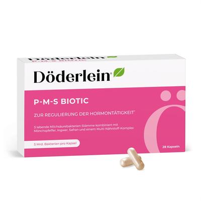 Döderlein P-M-S Biotic Laktobazillen+Mönchspfeffer 28 St Kapseln