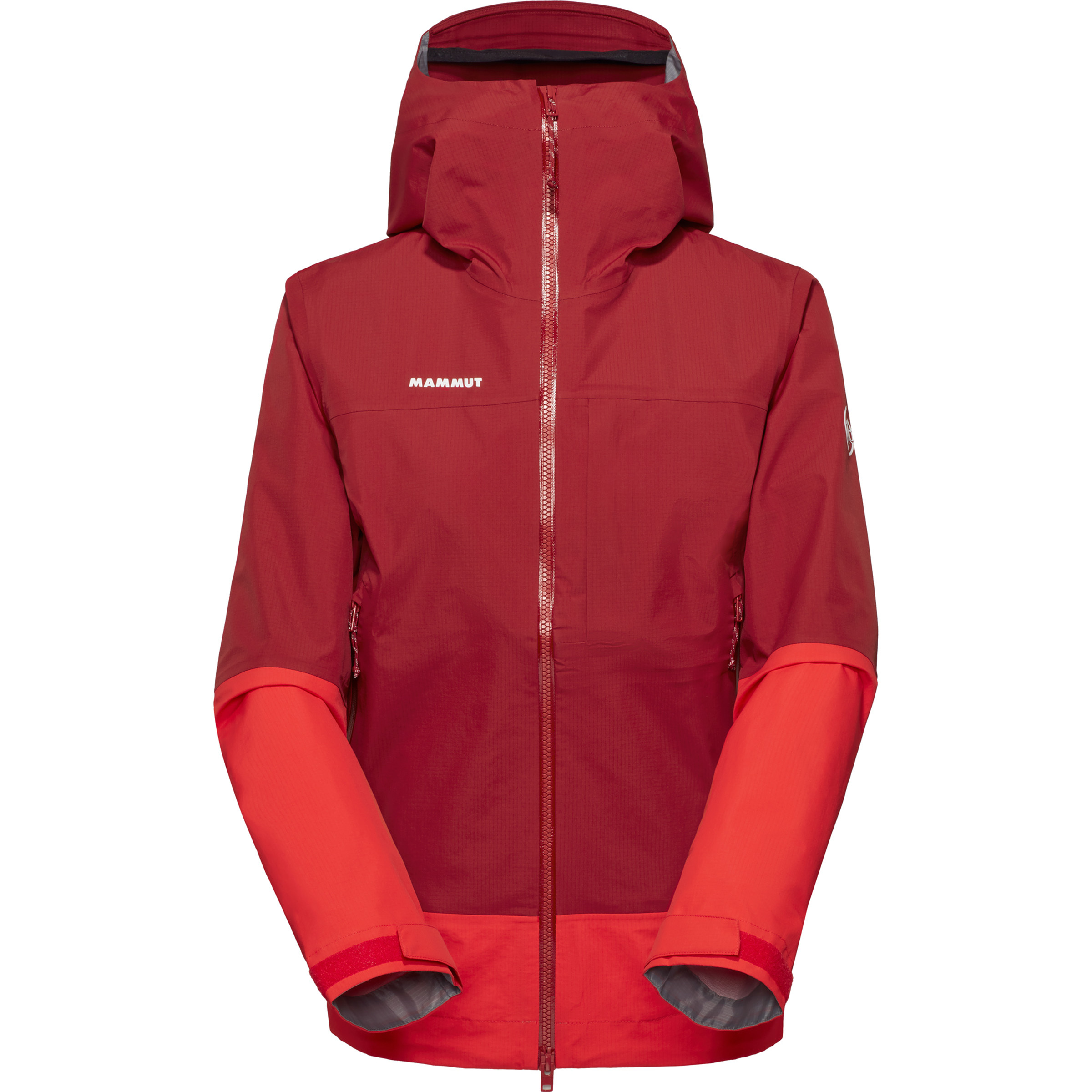 Mammut Alto Guide Hs Damen Regenjacke rot Größe XL Trekking Winddicht Wasserabweisend