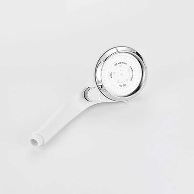 Hochdruck-Duschkopf mit Stopp-Knopf Wasserdruck einstellbar exquisiter Strahl sparende große Platte ABS-Duschstrahldüse Handbrause wassersparend stufenlos einstellbarer Knopf drehbar