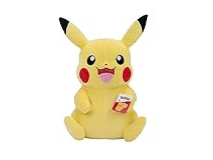 Pokémon Peluche Pikachu Peluche Douce de 60 cm avec des détails Authentiques
