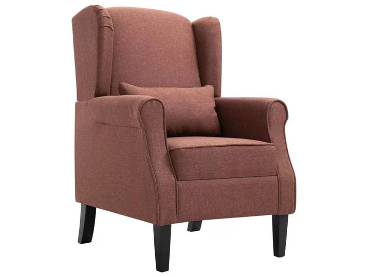 VidaXL - Sessel gewebe, One Size, Braun
