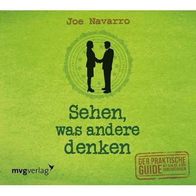 Sehen, was andere denken - Joe Navarro, CD, 9783748400820