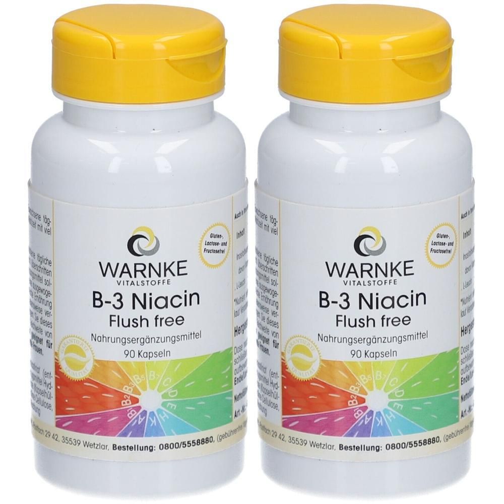 B-3 Niacin Flush free Kapseln 2x 2x90 St