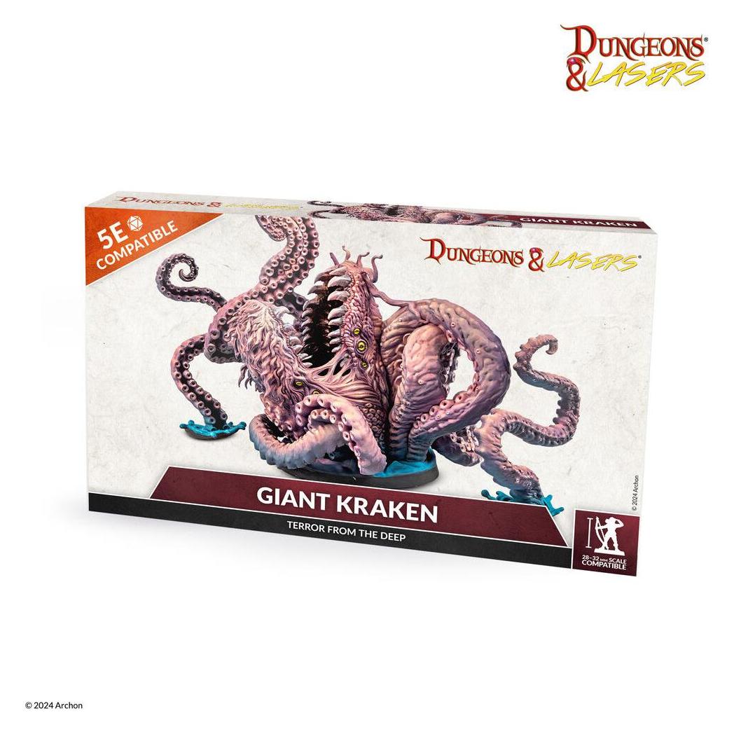 Archon Studio Dungeons & Lasers Miniatures: GIANT KRAKEN (Kunststoff) (DNL0097)