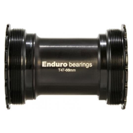 Enduro Bearings T47 Edelstahl Schrägkugel Innenlager, BB30 Short Kurbeln, black (BKS-0200) SALE (22517529)