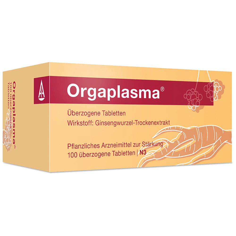 Orgaplasma überzogene Tabletten 100 St Überzogene