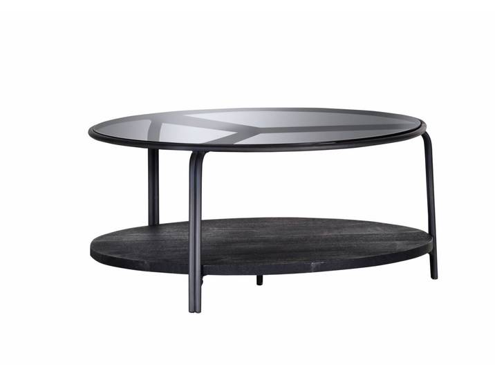 Landscape Couchtisch BLACK BETTY, schwarz, Glas