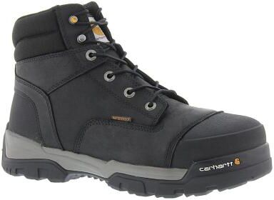 "Carhartt CME6351 6"" Comp Toe WP Boot - Mens 8 Black Boot Medium"