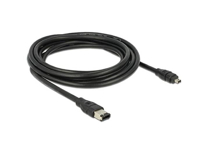 DeLock FireWire kabel kabel IEEE1394 6 pin - 4 pin 3.0 m