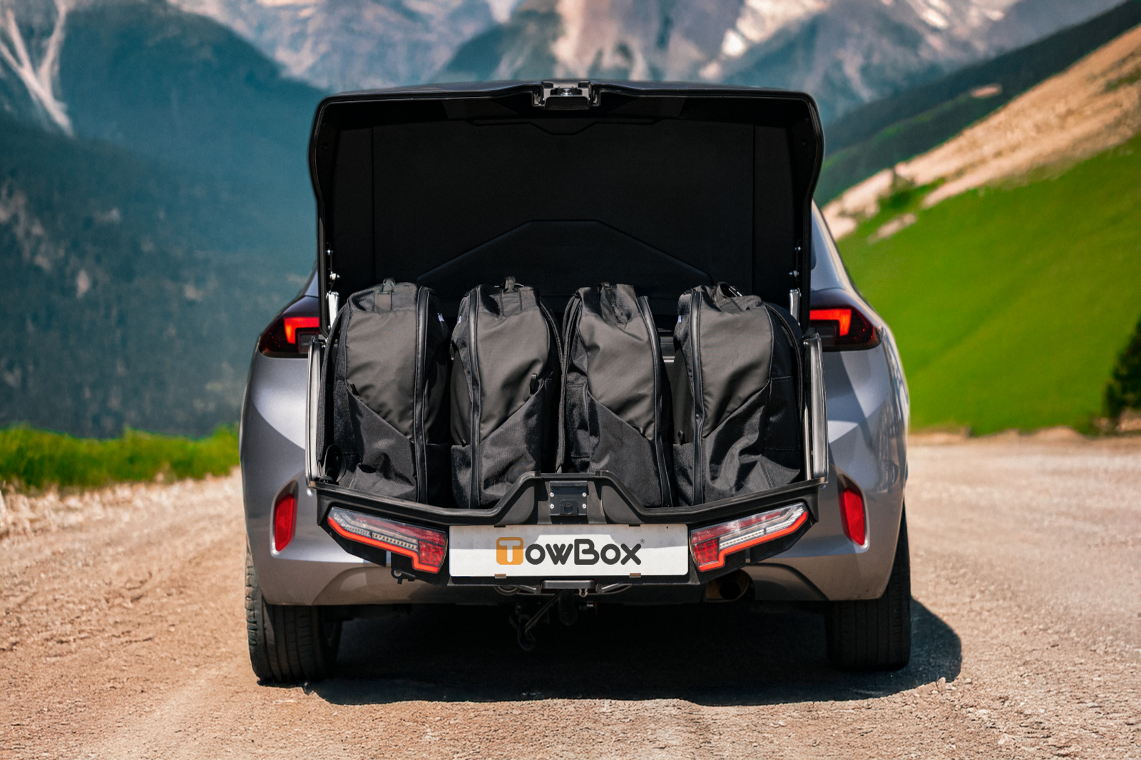 Heckboxtaschen-Set Rucksäcke für TowBox V5 + V5 Swing