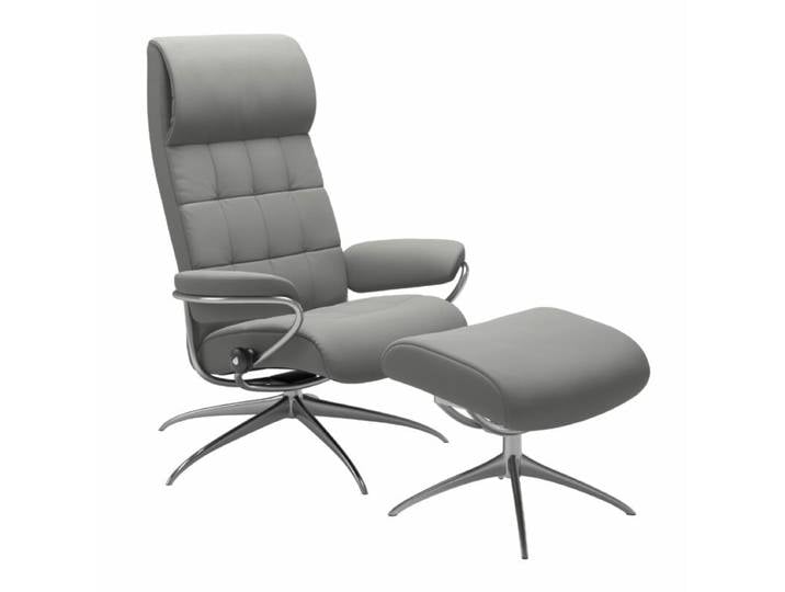 Stressless London Relaxsessel High Back Star - Leder Paloma Silv